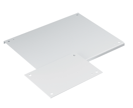 Hoffman A12P24G PNLWM Enclosure Panel, 21 in W x 9 in H, Steel