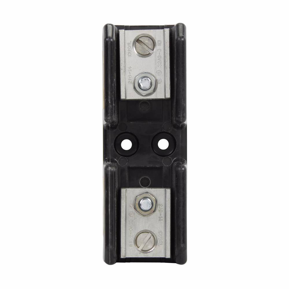 Bussmann T60100-1C T600 Modular Open Fuse Block, 600 VAC/VDC, 61 to 100 A, Class: T, 2/0 AWG Wire, 1 Pole