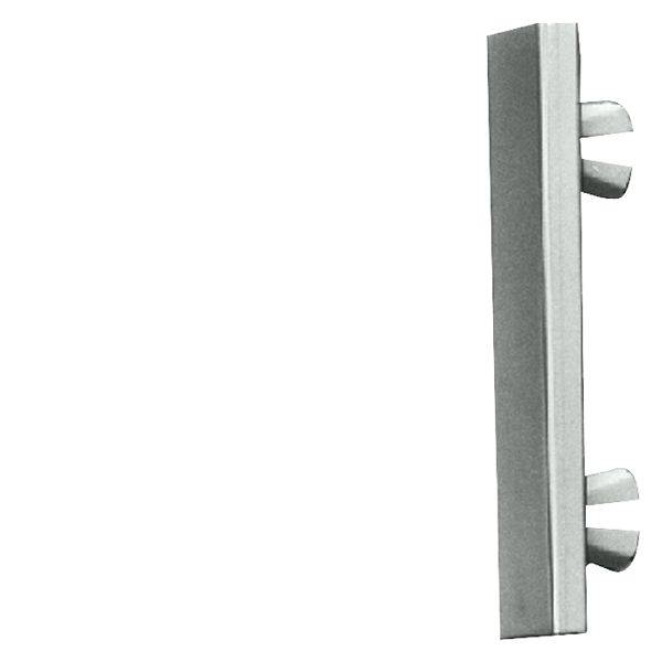 Siemens 8WA1860 Terminal Cover, For Use With Terminals Size 1.5 to 2.5 sq-mm, Metal/Plastic, White