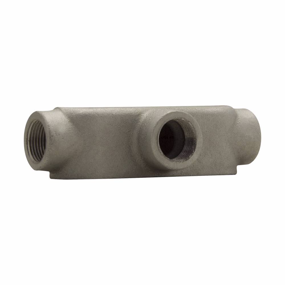 Crouse-Hinds Condulet® T29 Type T Conduit Outlet Body, 3/4 in Hub, Mark 9 Form, 10 cu-in Capacity, Copper-Free Aluminum, Natural