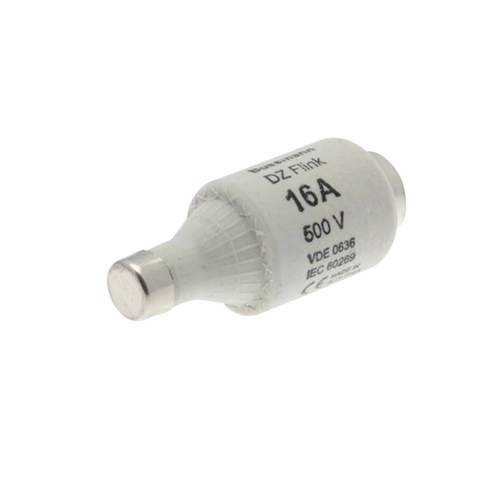 Edison 16D27Q Fast Acting Fuse, 16 A, 500 VAC, 50 kA Interrupt
