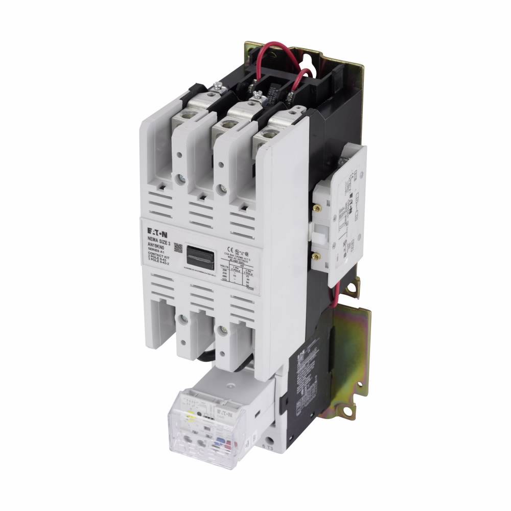 EATON AN19KN0A5E100 Freedom Full Voltage Open NEMA Starter With C440 EOLR Standard Feature Set, SEL Reset, SEL Class (10a, 10, 20, 30), 110/120 VAC V Coil, Non-Reversing Action, 3 Poles, NEMA 3 Enclosure