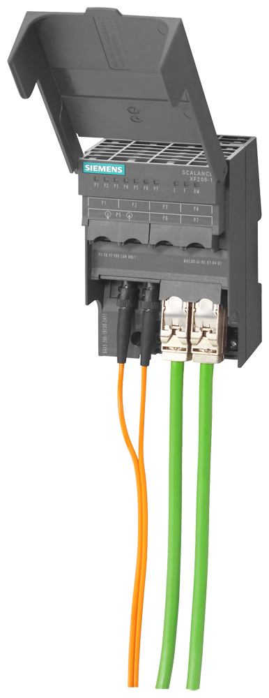Siemens SCALANCE 6GK52061BC002AF2 XF206-1 Flat Managed IE Switch, RJ-45 Port, Telnet/HTTP/HTTPS/TFTP/FTP/GMRP/DCP/LLDP/SNMP v1/SNMP v2/SNMP v3/IGMP Protocol