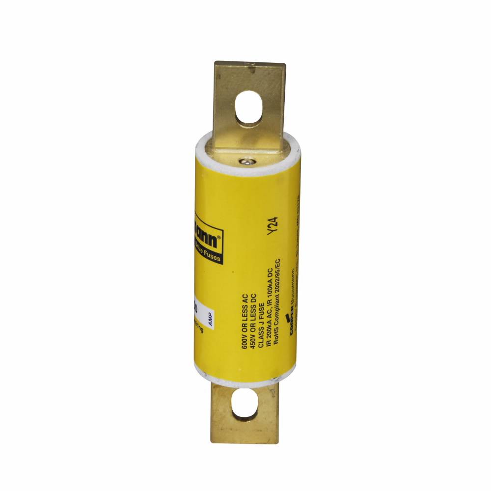 Bussmann DFJ-80 Current Limiting High Speed Fuse, 80 A, 600 VAC/450 VDC, 100/200 kA Interrupt, J Class, Cartridge Body