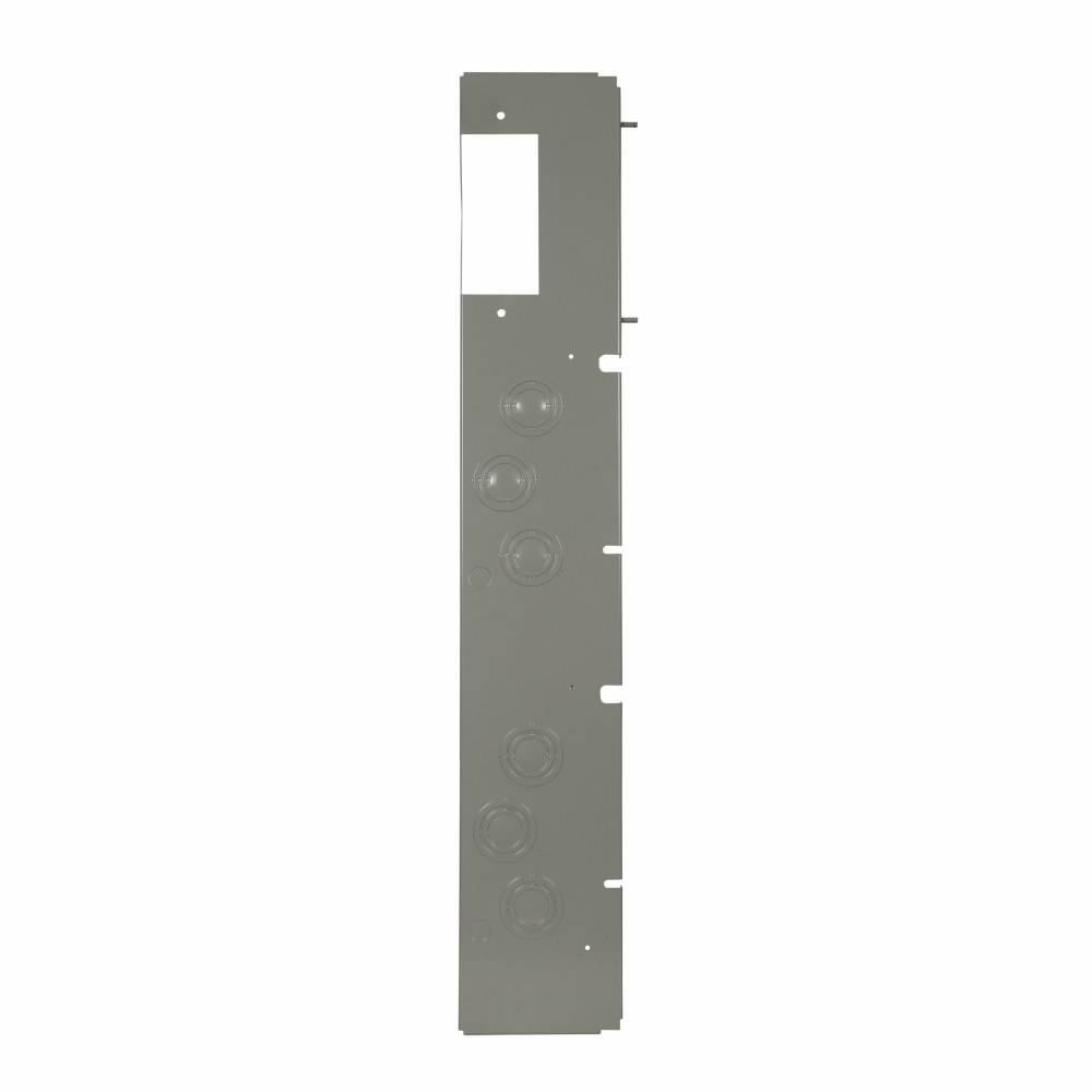 EATON 1MP56EW200 Meter Pack Endwall With Cutout, For Use With Five to Six Gang Meter Pack, 200 A