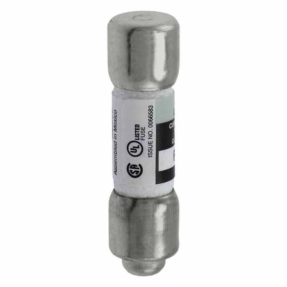 Bussmann CC-Tron® FNQ-R-1 Current Limiting High Inrush Time Delay Fuse, 1 A, 600 V, 200 kAIC Interrupt, CC Class, Cylindrical Body