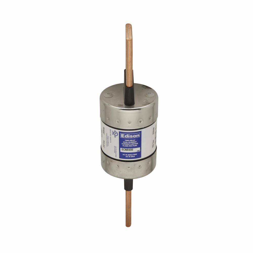 EATON Edison ECNR400 Current Limiting Time Delay Fuse, 400 A, 250 VAC/VDC, 200 kA Interrupt, Class: RK5, Cartridge Body