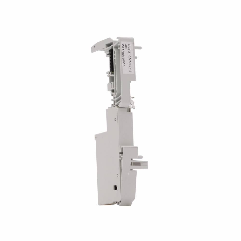 EATON XN-S4T-SBBC 4-Level Connection Plug-In Slice I/O Base Module, Spring Cage Wire Clamp, For Use With XN-2DI-24VDC-P, XN-2DI-24VDC-N, XN-2DI-120/230VAC Digital Input Module