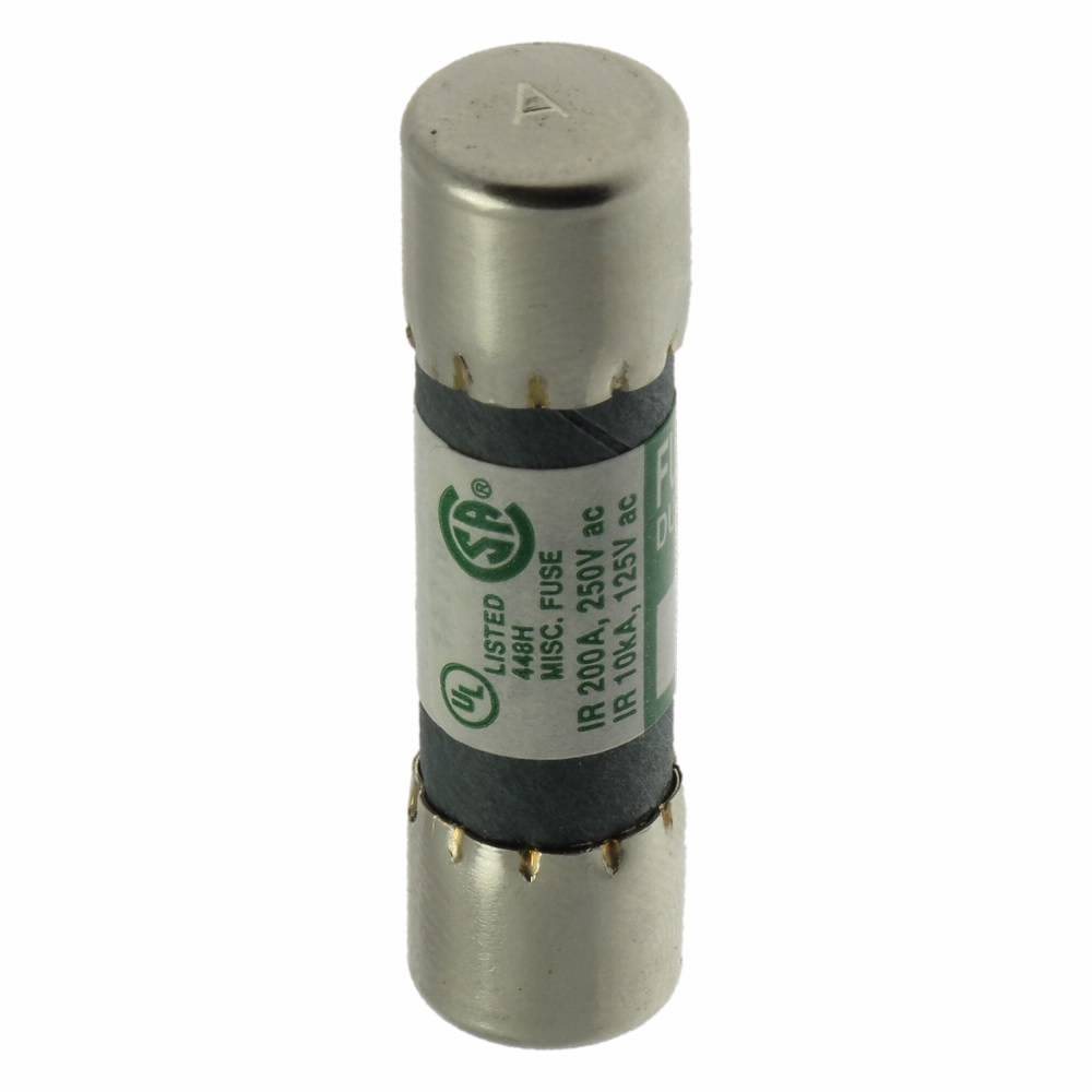 Bussmann Fusetron™ FNM-4 Low Voltage Supplemental Time Delay Midget Fuse, 4 A, 250 VAC, 200 A Interrupt, Class: Supplemental, Cartridge Body