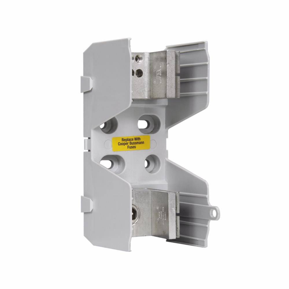 Edison JM60400-1MW16 JM600 Fuse Block, 600 VAC, 225 to 400 A, J Class, 4 AWG to 600 kcmil Wire, 1 Pole