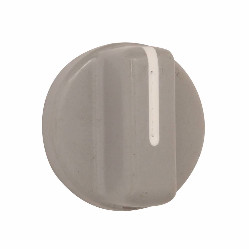EATON 10250TKA Blank Heavy Duty Oiltight/Watertight Operator Knob, 30.5 mm, NEMA 1/2/3/3R/4/4X/12/13/IP65 NEMA Rating, Round Shape, Plastic