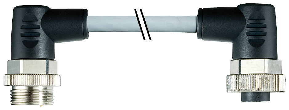 Siemens 3RK19023NB30 5-Pole Assembled Unshielded Power Line Cable, 230/400 VAC/VDC, (5) 1.5 sq-mm, 3 m L