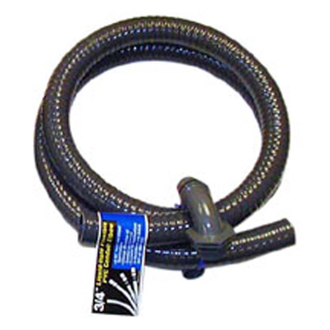 T&B® Industrial Fitting Carlon® 150DRB Non-Metallic Liquid Tight Flexible Conduit Kit, 1/2 in Trade, 6 ft L, PVC