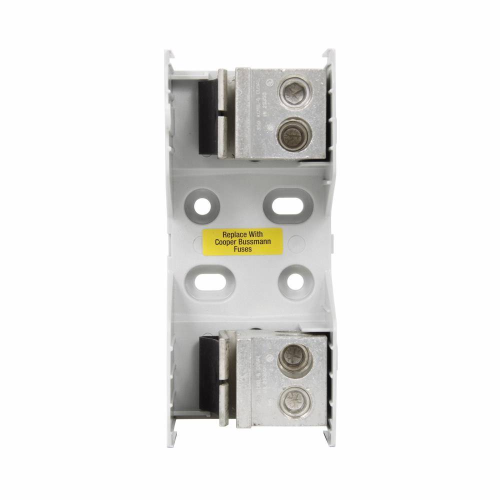 Bussmann JM60400-1MW22 JM600 Modular Fuse Block, 600 VAC, 225 to 400 A, Class: J, 6 AWG to 350 kcmil Wire, 1 Pole