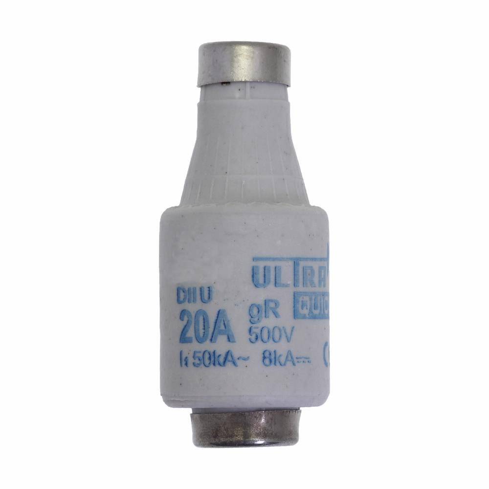 Bussmann 20D27R Type D Size DII Diazed Ultra Rapid Fuse Link, 20 A, 500 V, Class: gR