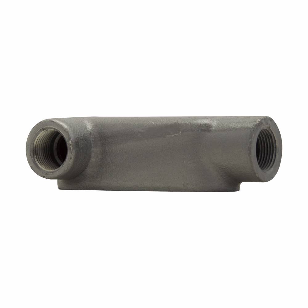 Crouse-Hinds Condulet® LL28 Type LL Conduit Outlet Body, 3/4 in Hub, 8 Form, Feraloy® Iron Alloy, Aluminum Acrylic Painted/Electro-Galvanized