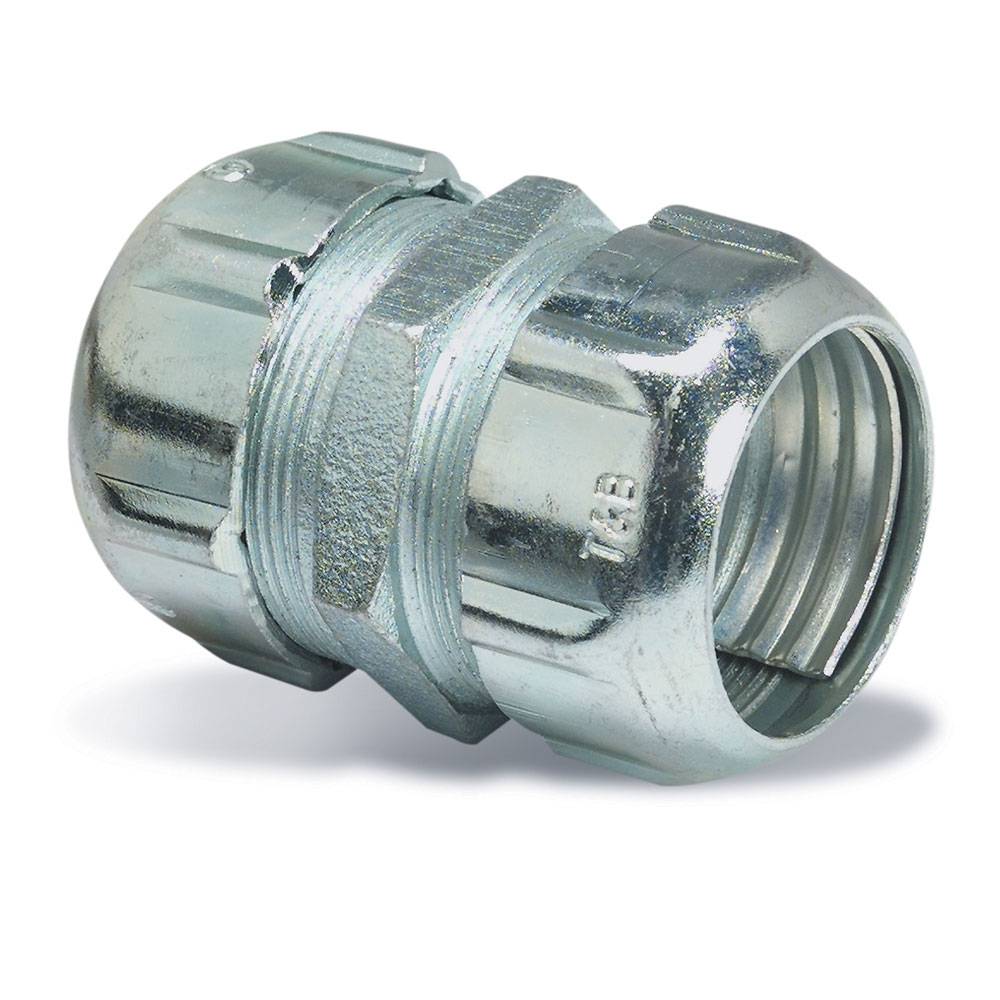 T&B® 8220 Threadless Compression Coupling, 3/4 in, For Use With Rigid/IMC Conduits, Malleable Iron
