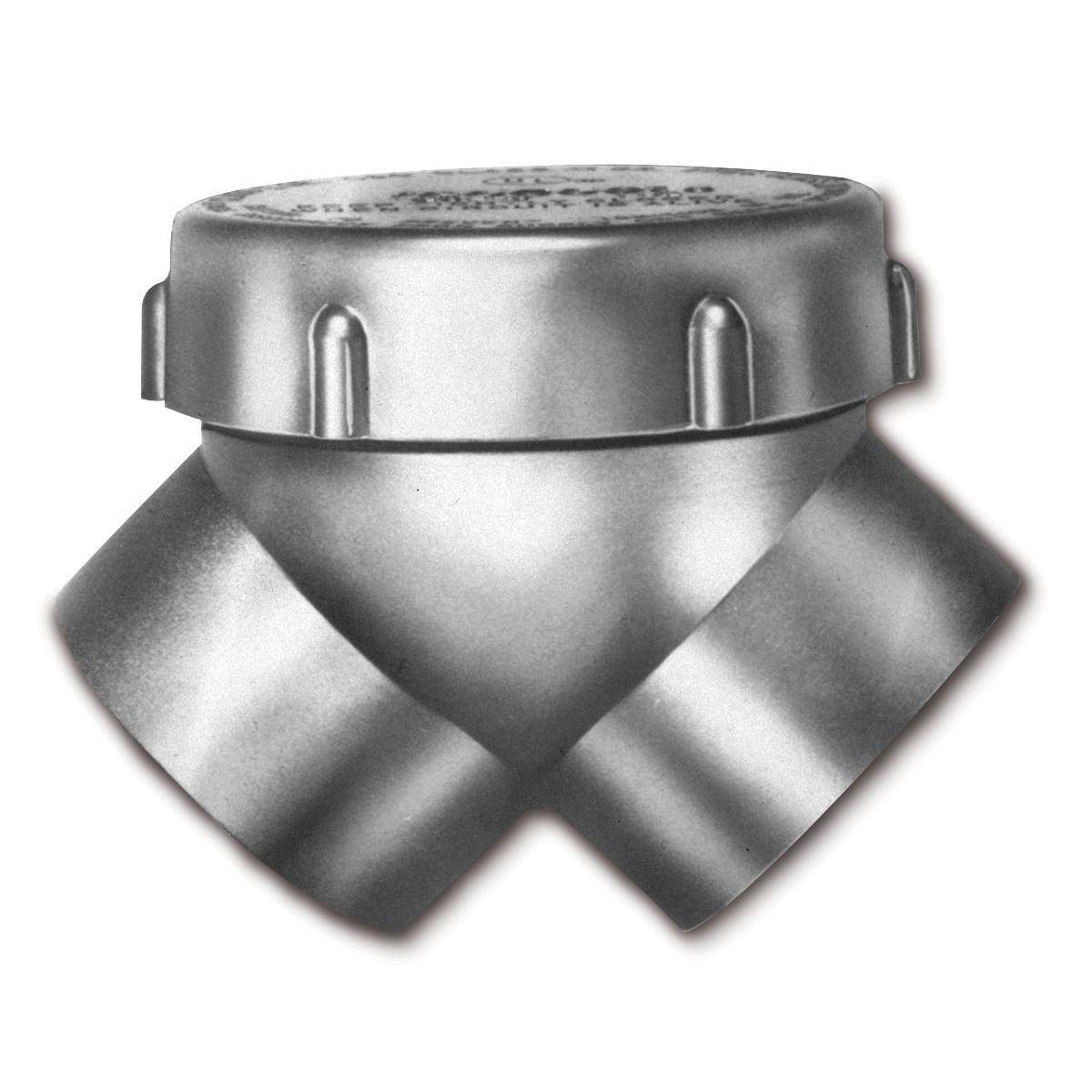 T&B® GYF-3 Explosionproof Capped Elbow, 1 in Trade, 90 deg, Aluminum