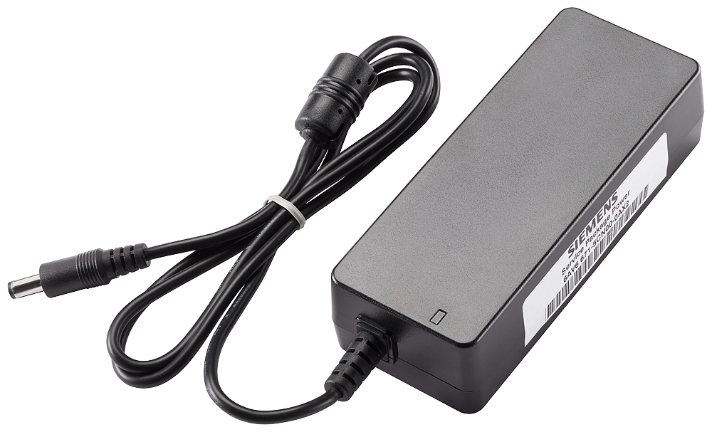 Siemens 6AV21815AL400AX0 External Power Supply Unit, 100 to 240 VAC, 1.4 A, For Use w/ IWLAN Mobile Panel, Plastic, Black