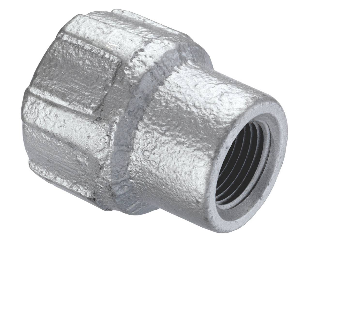 T&B® REC31-TB Funnel Shaped Reducer, 1 to 1/2 in, For Use With Threaded Heavy Wall Conduits Systems, Iron, Zinc Plated