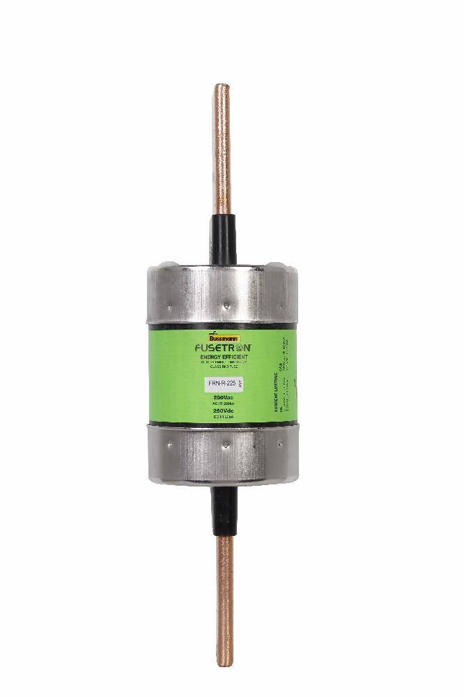 Bussmann Fusetron™ FRN-R-225 Current Limiting Time Delay Fuse, 225 A, 250 VAC/125 VDC, 20/200 kA Interrupt, RK5 Class, Cartridge Body