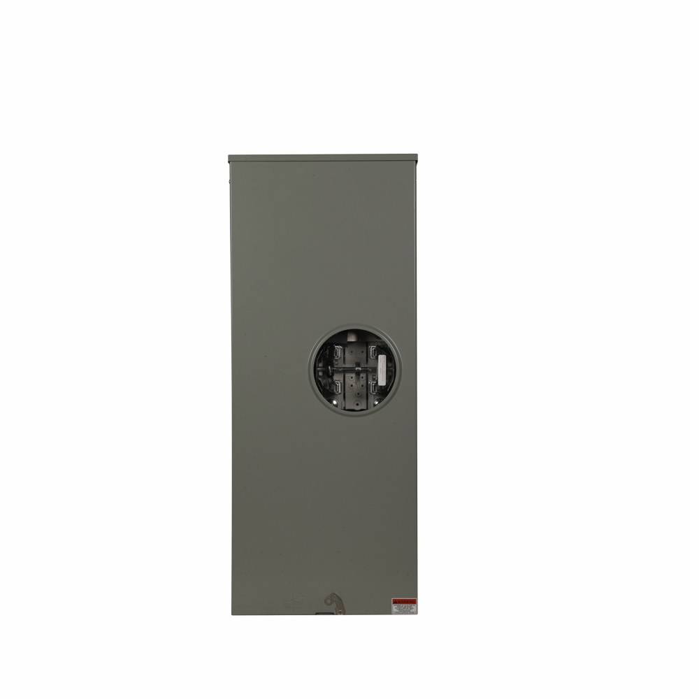 EATON 1008948CH 1-Position 3-Wire Lever Bypass Triplex Meter Socket, 600 VAC, 320 A, 1 ph Phase