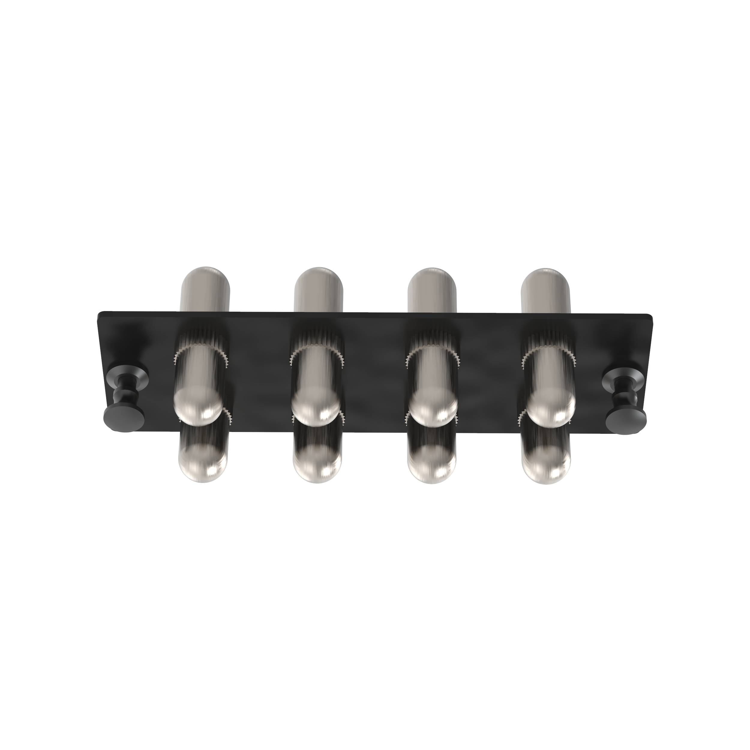 Panduit® Opticom® FAP8WSTZ Simplex Front Loading Type ST Fiber Adapter Panel With (8) ST Simplex Single Mode Fiber Optic Adapters, (8) OM3/OM4 Multi-Mode, OS1/OS2 Singlemode Fiber
