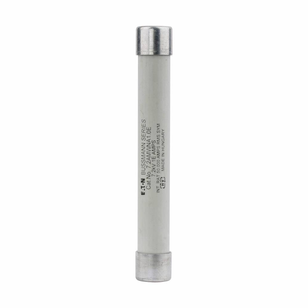 Bussmann 7.2AMWNA0.5E AM Series British Style Potential Transformer Fuse, 0.5 A, 7.2 kV, 50 kA Interrupt, Class: E, Cartridge Body
