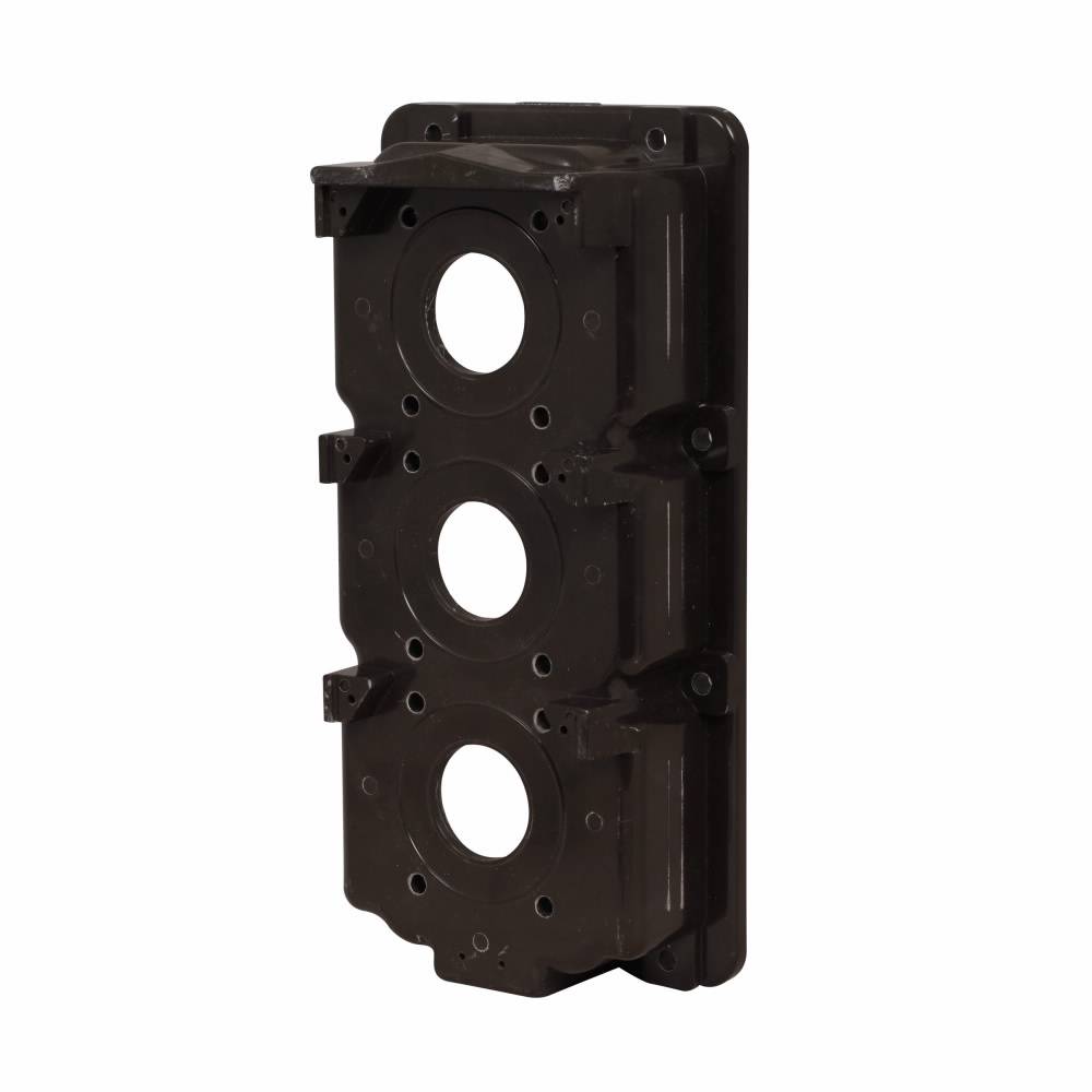 EATON 49-1350-3 Pushbutton Control Station With Anchor Straps, For Use With 30 mm Pilot Device