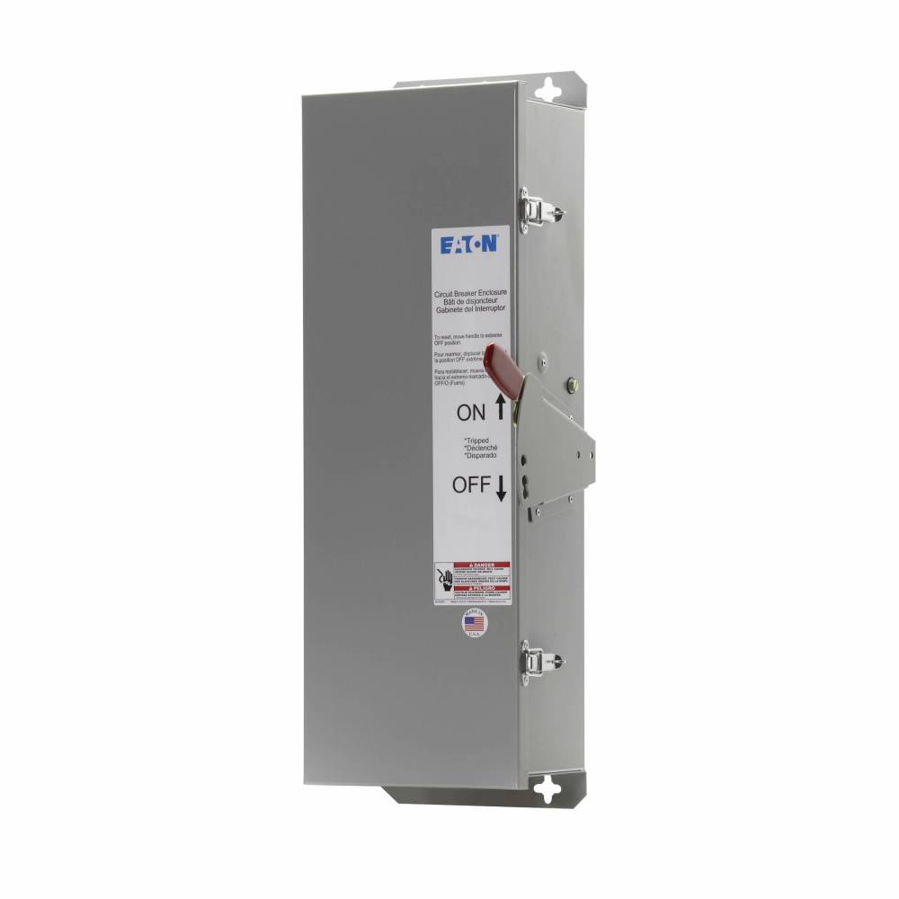 EATON JFDN225 C Series Dustproof Circuit Breaker Enclosure, 9.16 in W x 9.31 in D x 10 in H, NEMA 3R/4/4X/5/12, Stainless Steel