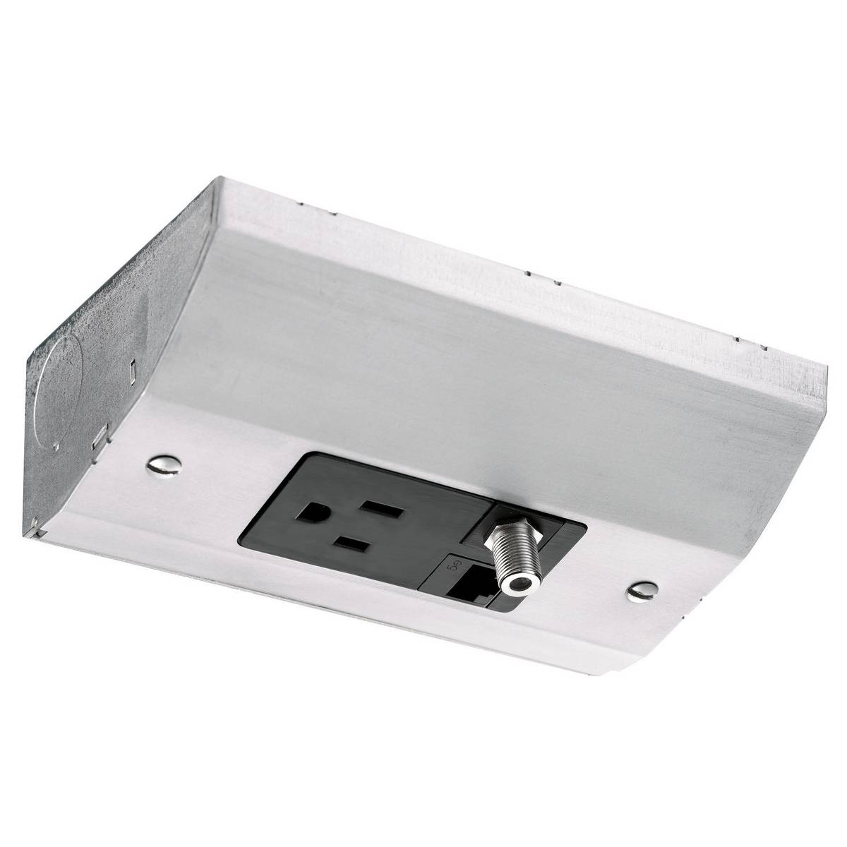 Bryant Electric tradeSELECT® Wiring Device-Kellems RU200SS Deep Standard Under Cabinet Distribution Box, Stamped Steel, 1 Gangs
