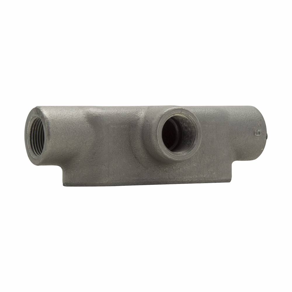 T&B® BlueKote® T78 Type T Conduit Body, 2-1/2 in Hub, Form 8 Form, 110 cu-in Capacity, Iron, Epoxy Powder Coated/Zinc Plated