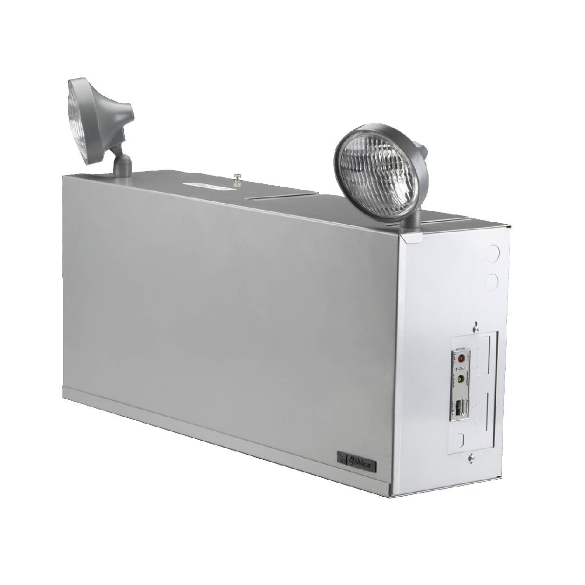 Lightalarms® 0S24E4-G S12E Battery Unit, Lead Calcium, 120/277 VAC, 24 VDC Nominal