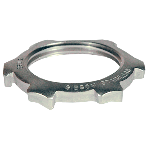 Gibson Stainless® 8050 Locknut, 1/2 in, Stainless Steel
