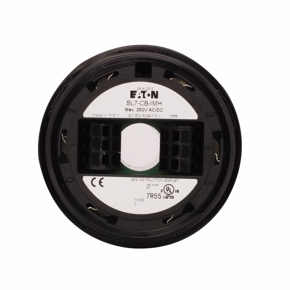 EATON SL7-CB-IMH Base Module, 70 mm, For Use With SL7-L, SL7-BL, SL7-FL, SL7-AP Acoustic and Light Modules