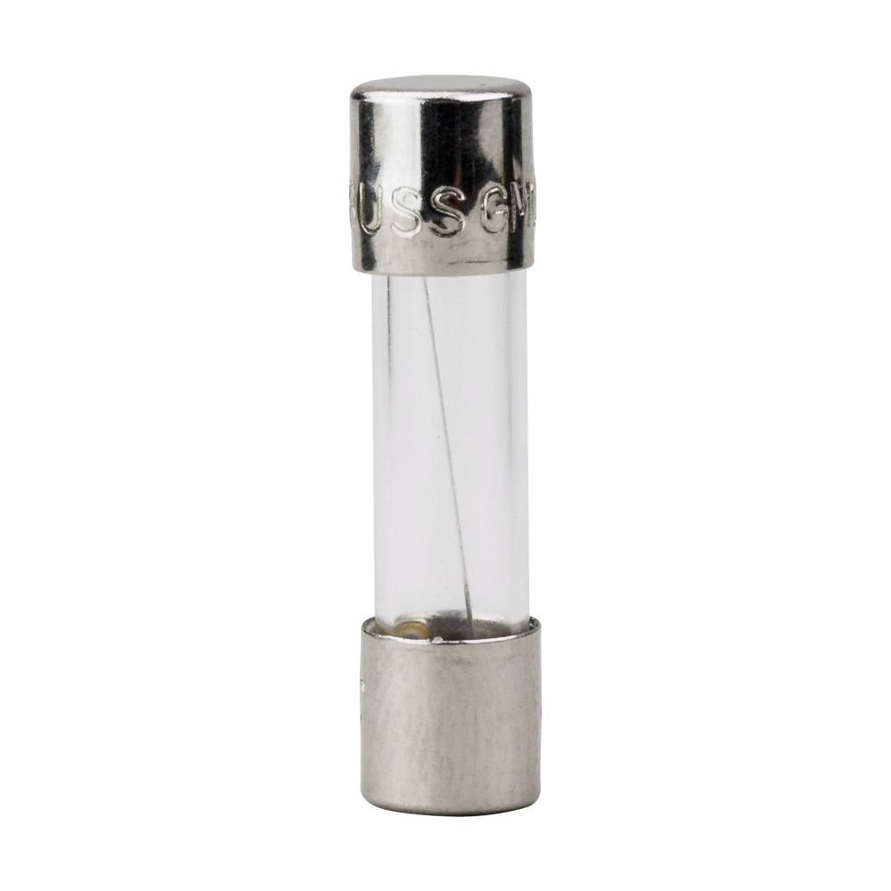 Bussmann AGX-8 Small Dimension Fast Acting Fuse, 8 A, 250 VAC, 32 VDC, 200 A Interrupt, Cylindrical Body