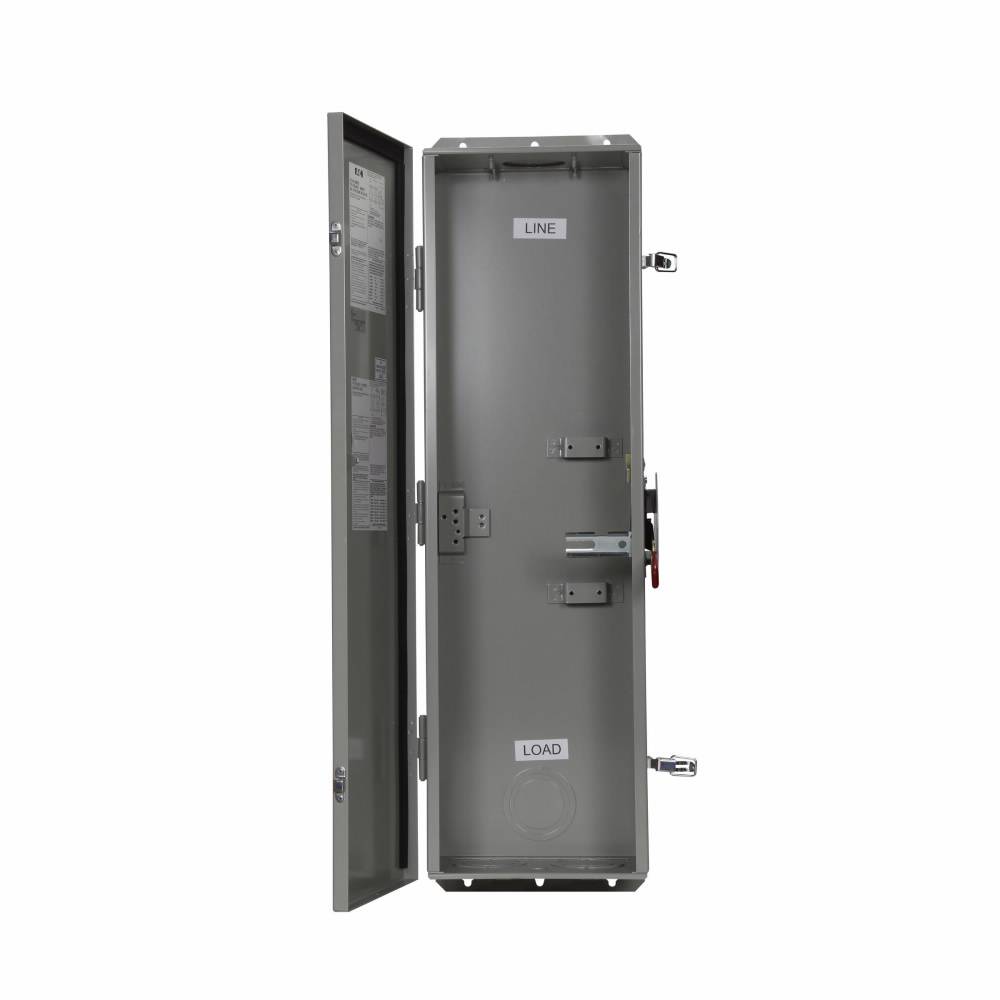 EATON RJDN250 C Series Circuit Breaker Enclosure With Knockout, 10.22 in L x 11.88 in W x 37-1/2 in H, NEMA 3R/4/4X/5/12/12K, Stainless Steel