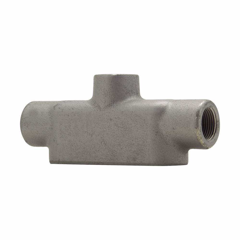 T&B® BlueKote® TB68 Type TB Conduit Body, 2 in Hub, Form 8 Form, 52.8 cu-in Capacity, Iron, Epoxy Powder Coated/Zinc Plated