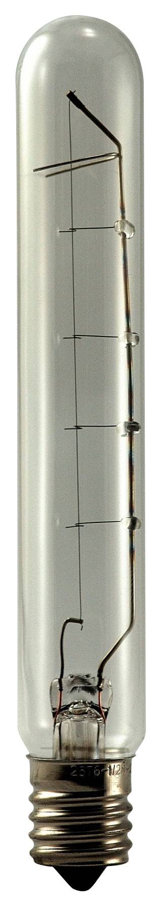 EIKO® 25T6-1/2N-130V Miniature Lamp, 25 W, E17 Intermediate Incandescent Lamp, T6.5 Shape, 210 Lumens