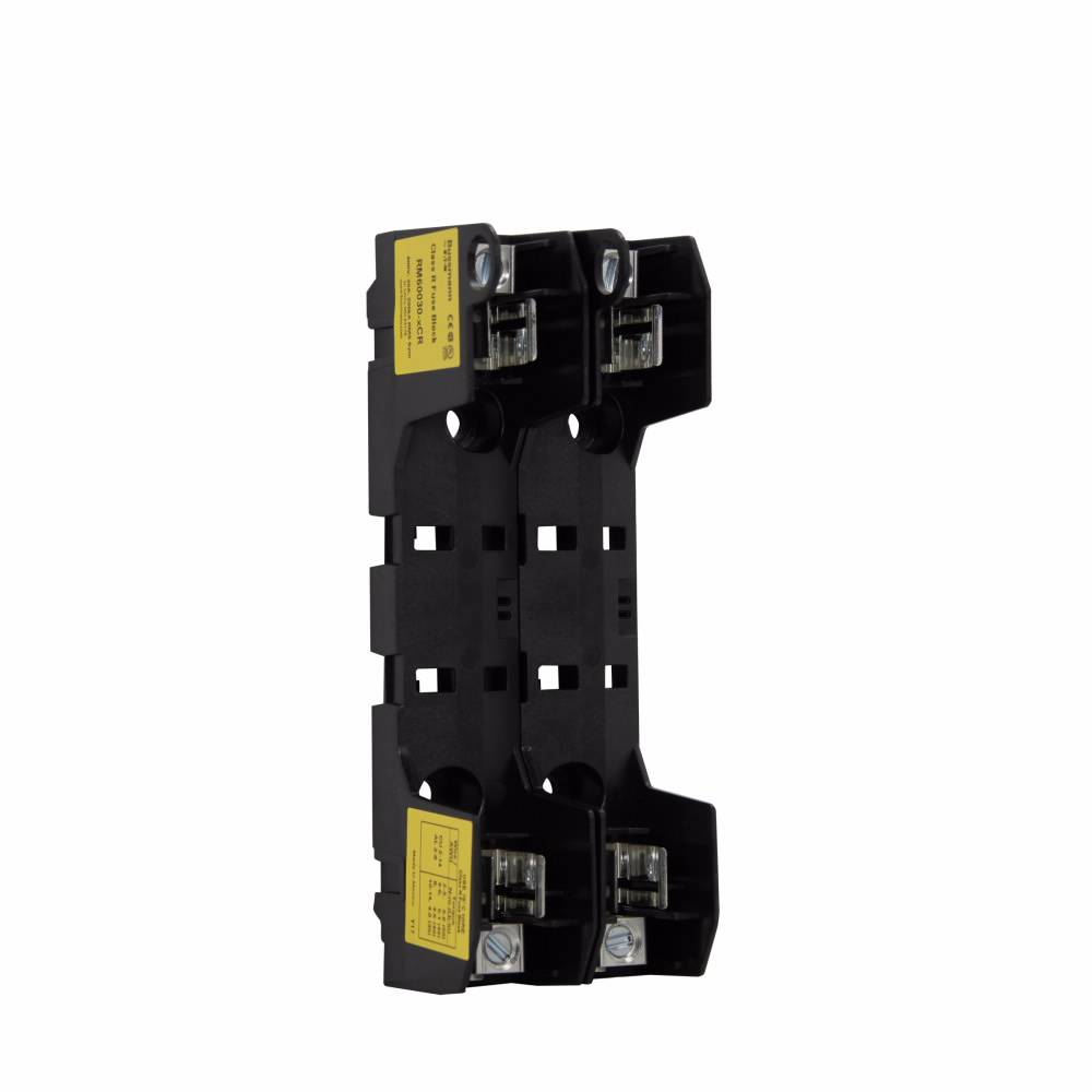 Bussmann HM60030-2CR Modular Fuse Block, 600 V, 0 to 30 A, 2 Poles