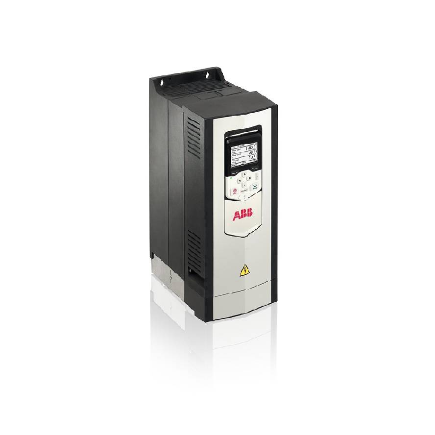 ABB ACS880-01-07A6-5 3-Phase Low Voltage Single Drive AC Drive, 380 to 500 VAC Input/480 VAC Output, 7.6 A, 3 hp, 5 hp, 6.1 in W x 8.9 in D