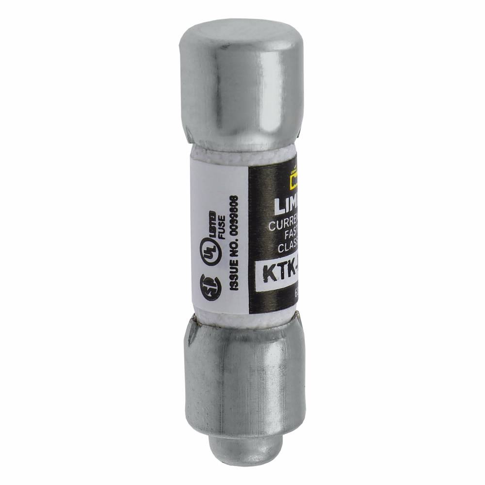 Bussmann Limitron™ KTK-R-1/2 Fast Acting Fuse, 0.5 A, 600 V, 200 kA Interrupt, CC Class, Cylindrical Body