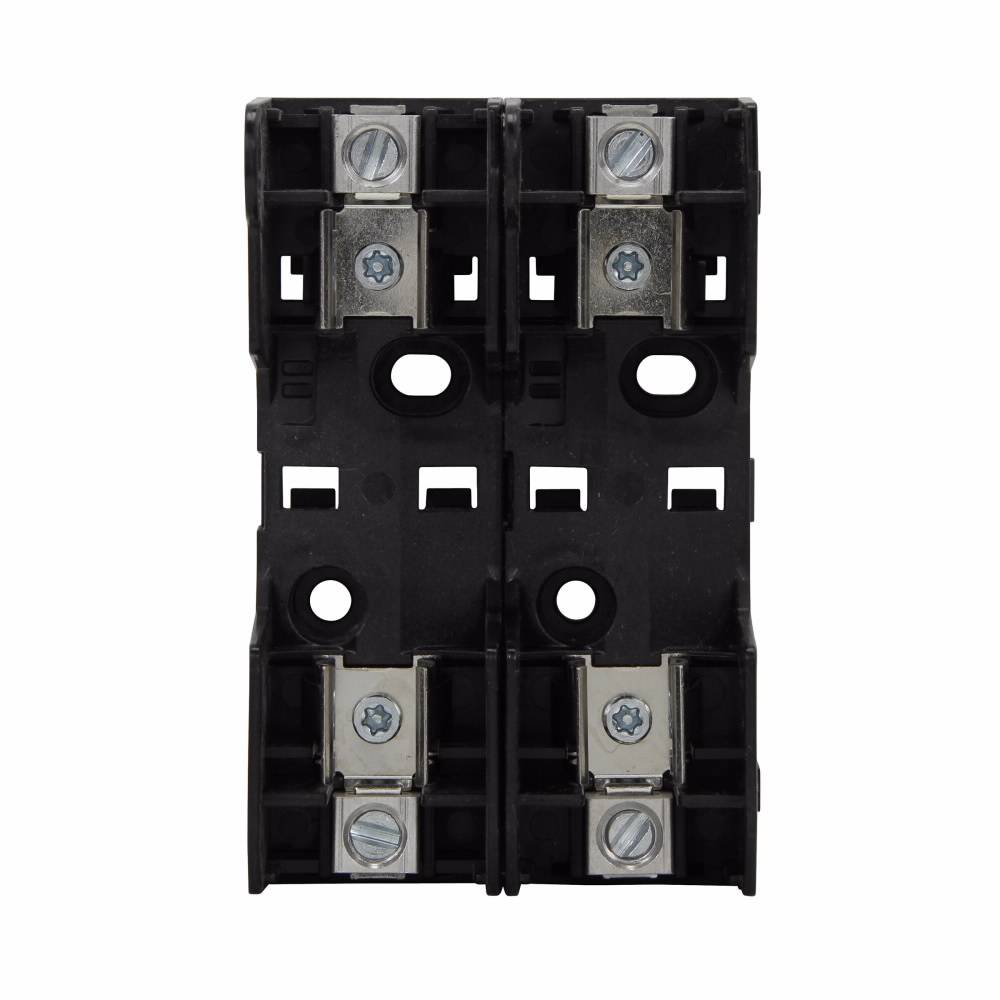Edison RM25060-2CR Modular Fuse Block, 250 VAC, 60 A, Class: R, 14 to 2 AWG, 8 to 2 AWG Wire, 2 Poles