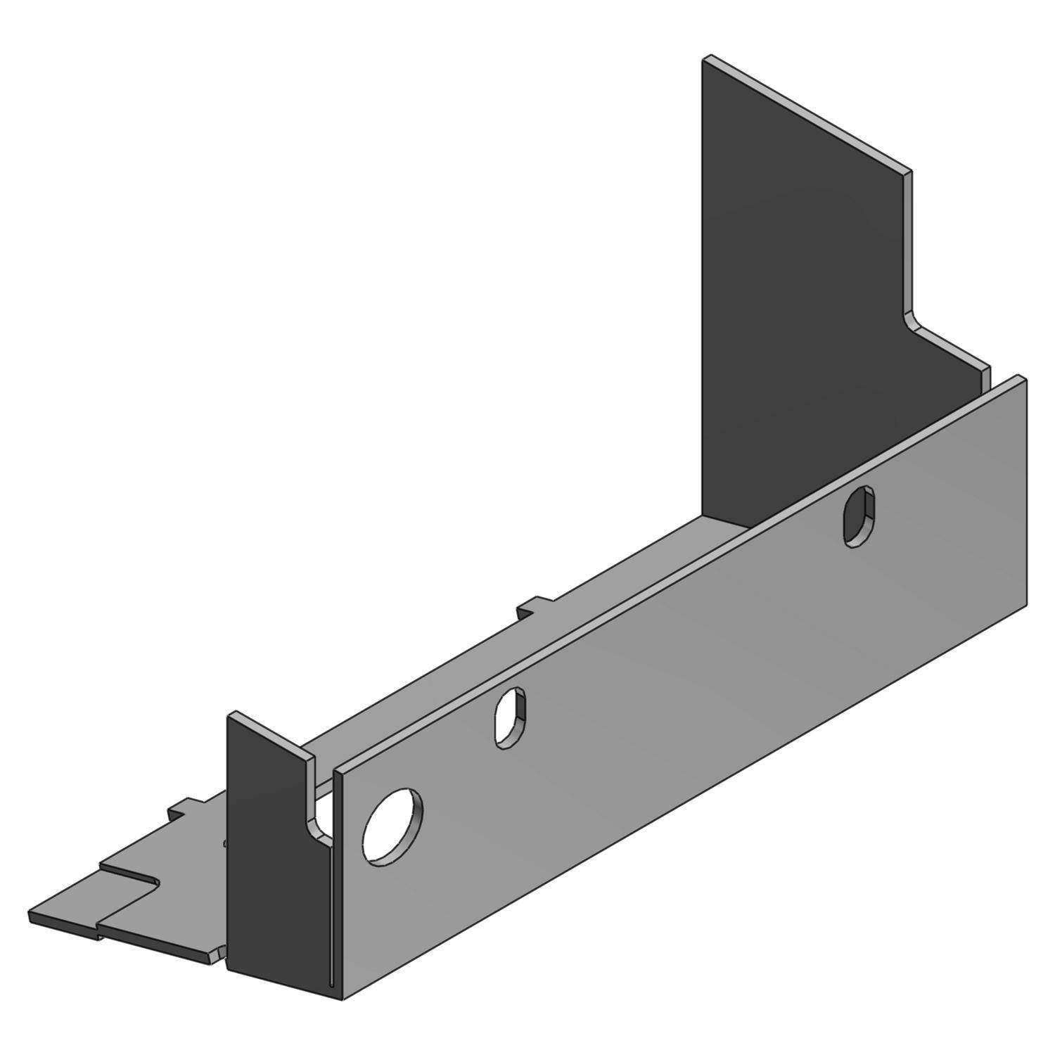 Steel City® AFP-6S2-GR Power Panel, 4-1/4 in L, Steel