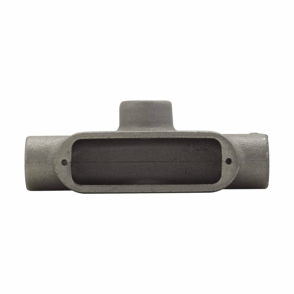 T&B® BlueKote® T78 Type T Conduit Body, 2-1/2 in Hub, Form 8 Form, 110 cu-in Capacity, Iron, Epoxy Powder Coated/Zinc Plated