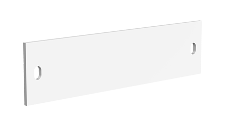Hoffman A8JS A80 Terminal Box Strap, For Use With 8 in NEMA 4/12/13 Enclosures, Steel, White
