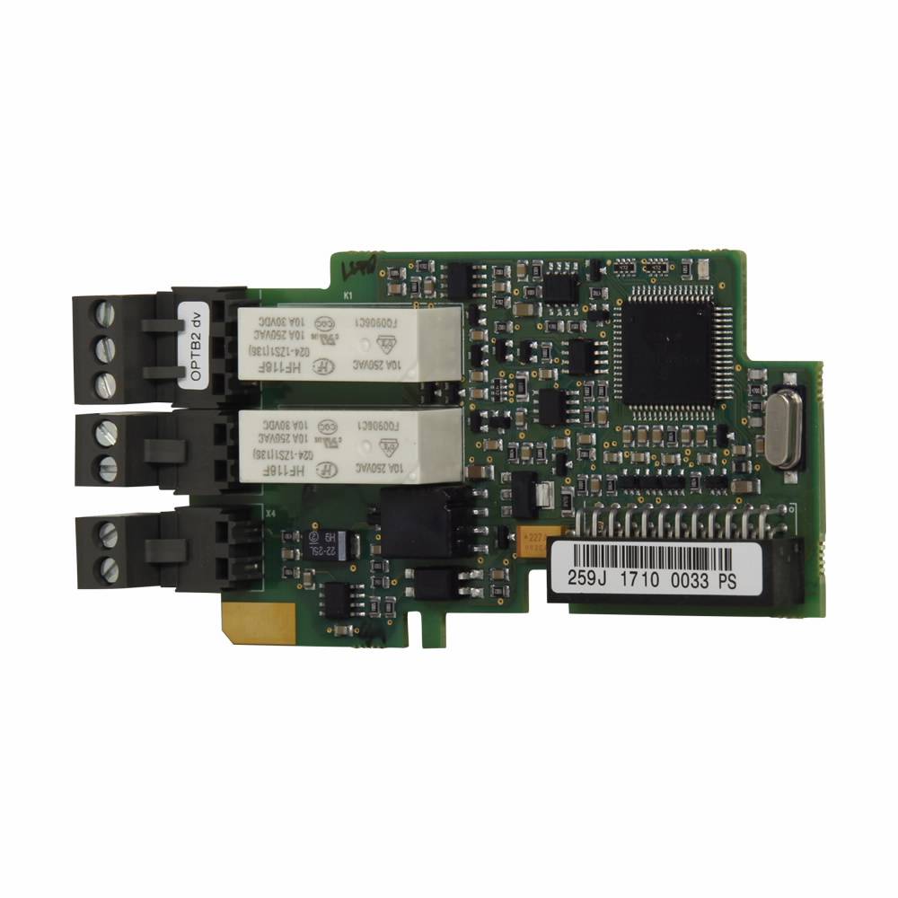 EATON XMX-IO-B2-A Heavy Duty Card Kit, For Use With H-Max Series Adjustable Frequency Drive and 10250T Pushbutton, 1-Relay Output Form C (1NO-1NC), 1-Relay Outputs Form A (1NO), 1 Thermistor, 30.5 mm, D and E Slot