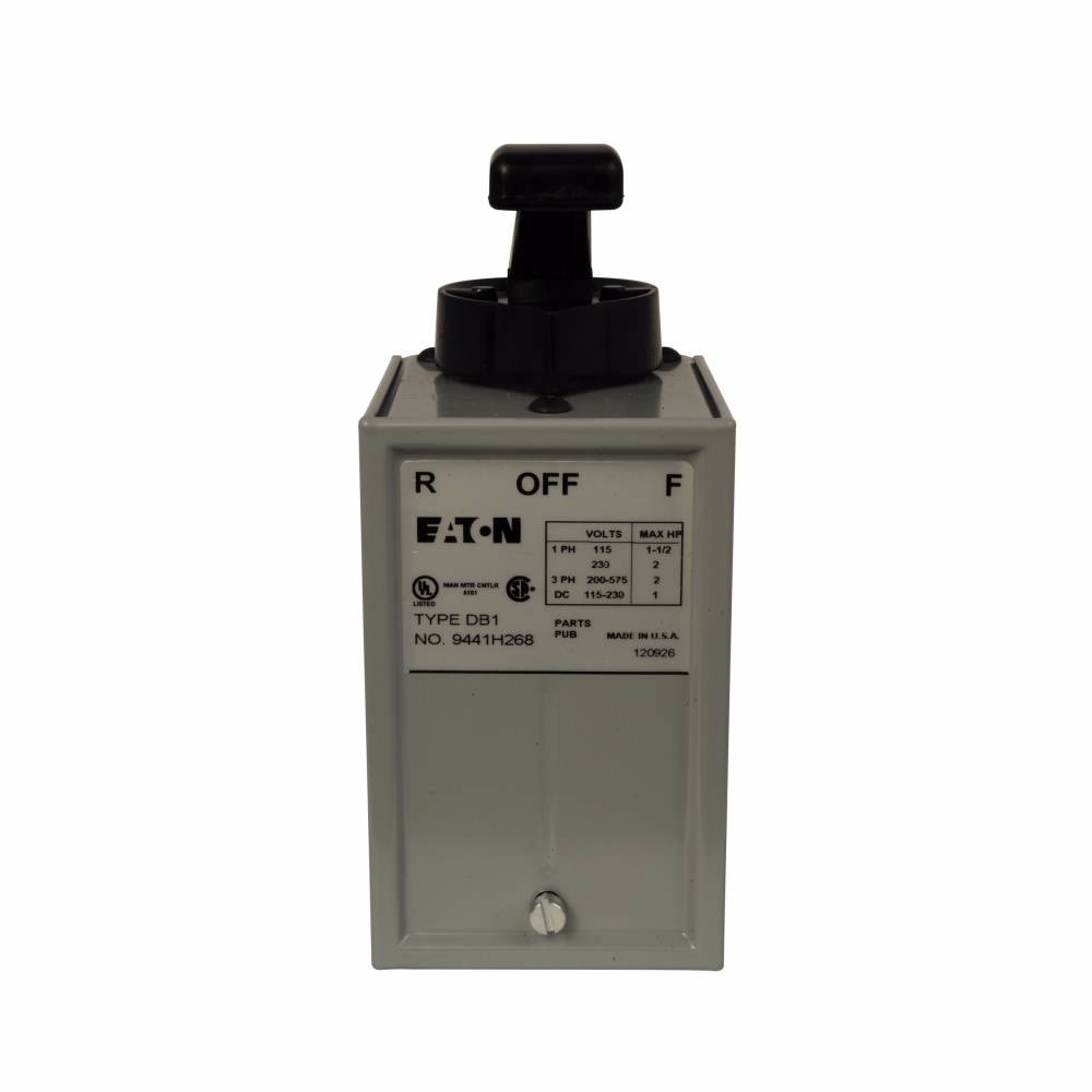 EATON 9441H353 New Compact Drum NEMA Starter, Reversing Action, 3 Poles, NEMA 0/1/2