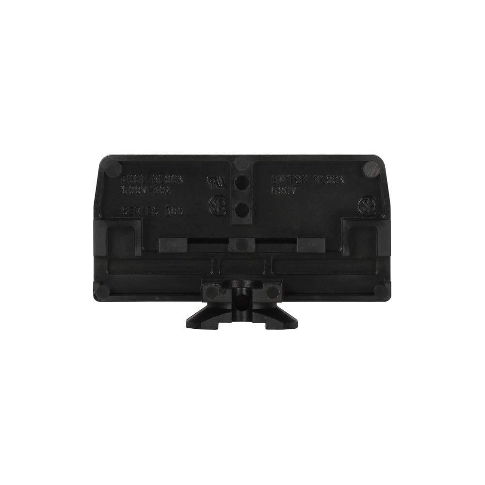 EATON C381ES End Plate, For Use With C381 50 A Pull Apart NEMA Control Circuit Terminal Block