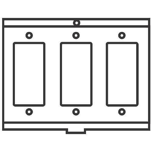 Steel City® AFP-6V-3G Power Panel, Steel